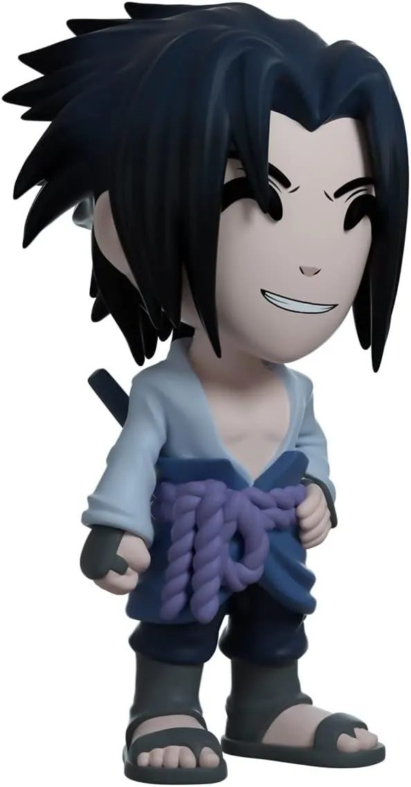 Youtooz Sasuke Anime Figure 4.6", Collectible Uchiha Sasuke Vinyl Figure from Naruto Anime Collection
