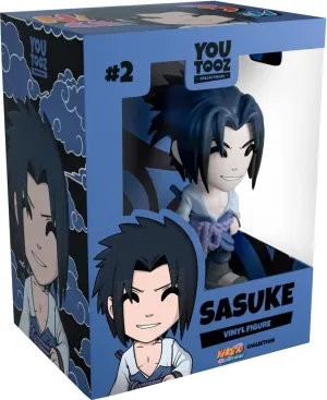 Youtooz Sasuke Anime Figure 4.6", Collectible Uchiha Sasuke Vinyl Figure from Naruto Anime Collection
