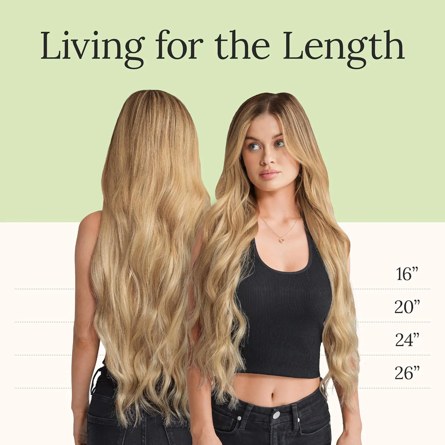 Zala Clip In Hair Extensions - 100% Remy Human Hair - Natural, Silky & Straight Discreet Clip in Extensions - Blend Easy into Natural Hair - 5 Piece Set, in Honey Blonde (100g / 20 inch)