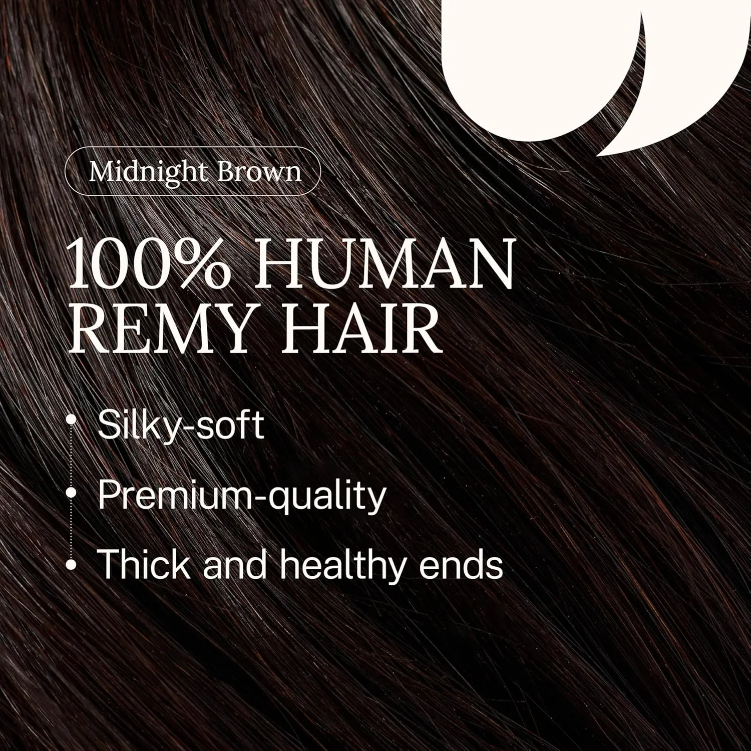 Zala Clip In Hair Extensions - 100% Remy Human Hair - Natural, Silky & Straight Discreet Clip in Extensions - Blend Easy into Natural Hair - 5 Piece Set, in Midnight Brown (85g / 16 inch)