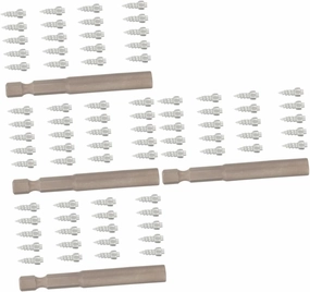 Zerodeko 5sets Styles Tire Spikes Anti-slip Nails Screw Tire Studs Car Hiking Studs for Snow 20pcs*5