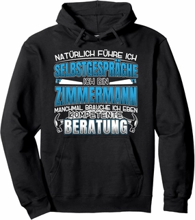 Zimmermann Clothing | Carpenter's Tool Saying Carpenter Pullover Hoodie