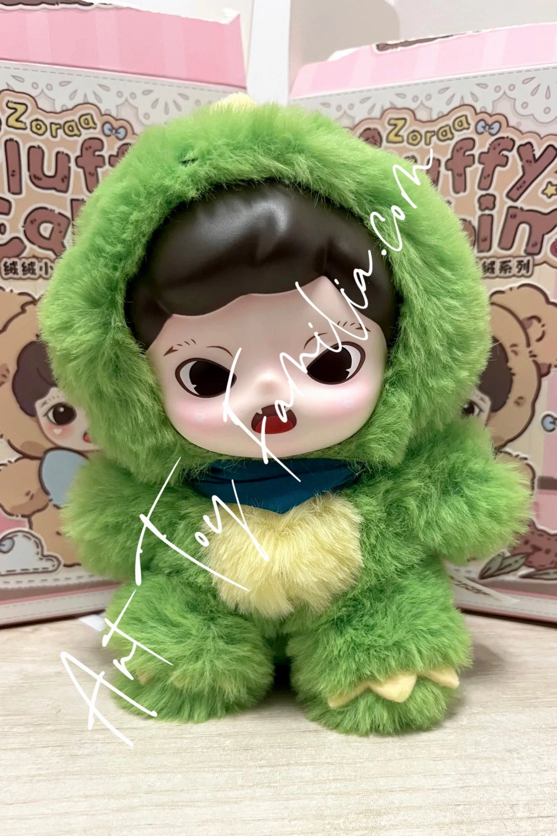 Zoraa Fluffy Cabin Series Vinyl Plush Doll - 绒绒小屋搪胶毛绒系列公仔
