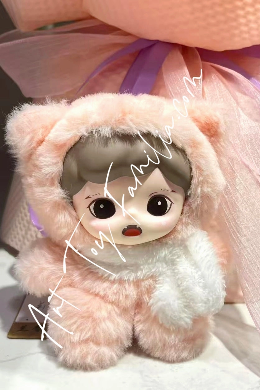 Zoraa Fluffy Cabin Series Vinyl Plush Doll - 绒绒小屋搪胶毛绒系列公仔