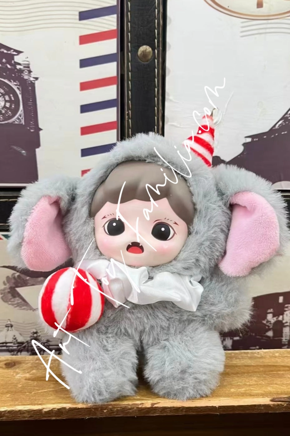 Zoraa Fluffy Cabin Series Vinyl Plush Doll - 绒绒小屋搪胶毛绒系列公仔